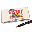 417183 - Good Spot To Be In Sisters Personalized Checkbook Cover